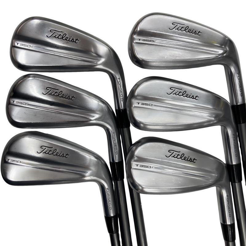 【中古】 タイトリスト Titleist T350(2025) 6S アイアンセット IR 純正特注シャフト (フレックスR) メンズ 男性用 右利き 右用 Cランク ゴルフクラブ