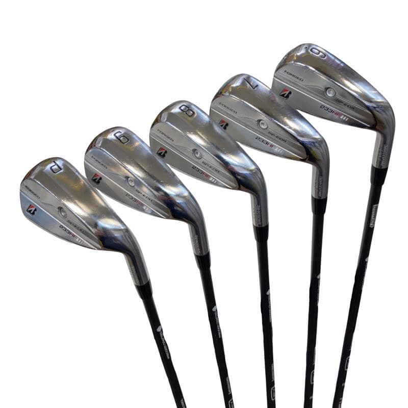 【中古】 ブリヂストン BRIDGESTONE 233HF 5S アイアンセット IR VANQUISH BS50i (フレックスR) メンズ 男性用 右利き 右用 Cランク ゴルフクラブ