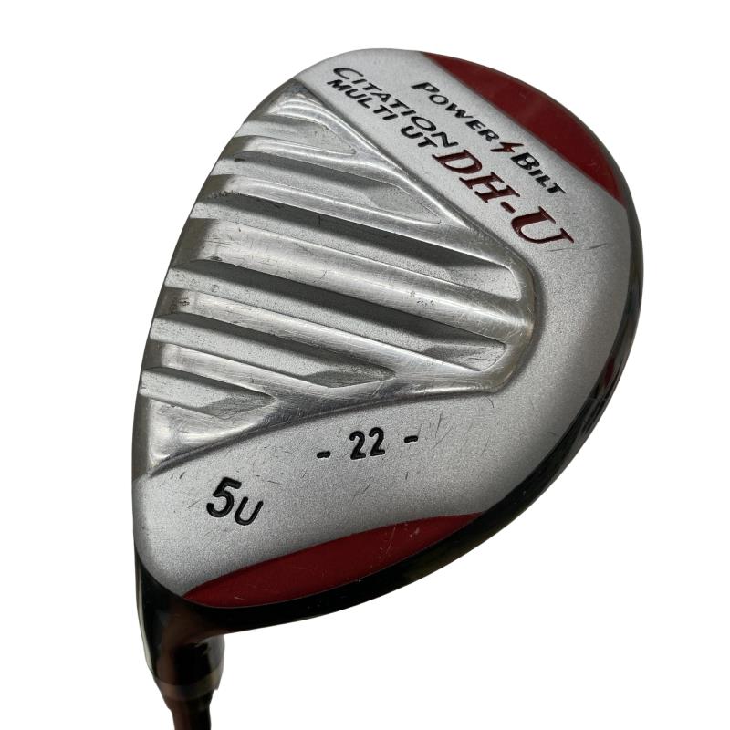 【中古】 パワービルト CITATION DH-U U5 ユーティリティ UT オリジナルカーボン (フレックスその他) メンズ 男性用 右利き 右用 Cランク ゴルフクラブ