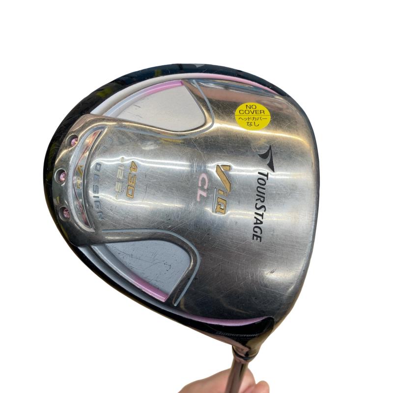 【中古】 ブリヂストン TOURSTAGE ViQ CL(2008) 12.5°(クリスタルピンク) ドライバー DR VD-30 (フレックスL) レディース...