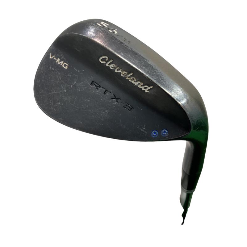 【中古】 クリーブランド Cleveland RTX-3 ブラックサテン 56°/11° ウェッジ WG Dynamic Gold (フレックスS) メンズ 男性用 右利き 右用 Dランク ゴルフクラブ