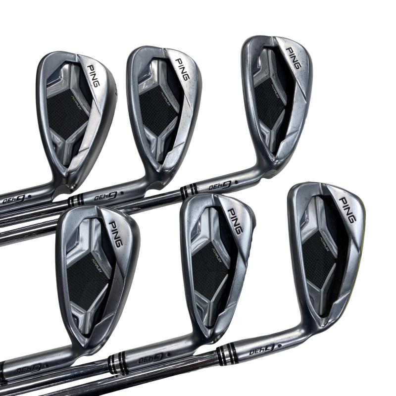 【中古】 ピン G430 6S アイアンセット IR NS PRO MODUS3 TOUR105 (フレックスS) メンズ 男性用 右利き 右用 Cランク ゴルフクラブ