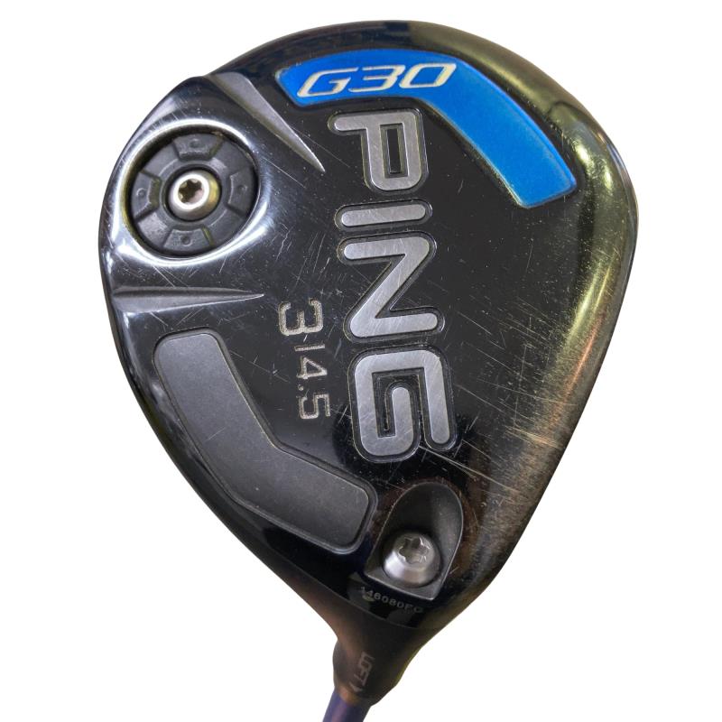 【中古】 ピン G30 3W フェアウェイウッド FW TFC 390(フェアウェイ) (フレックスS) メンズ 男性用 右利き 右用 Cランク ゴルフクラブ