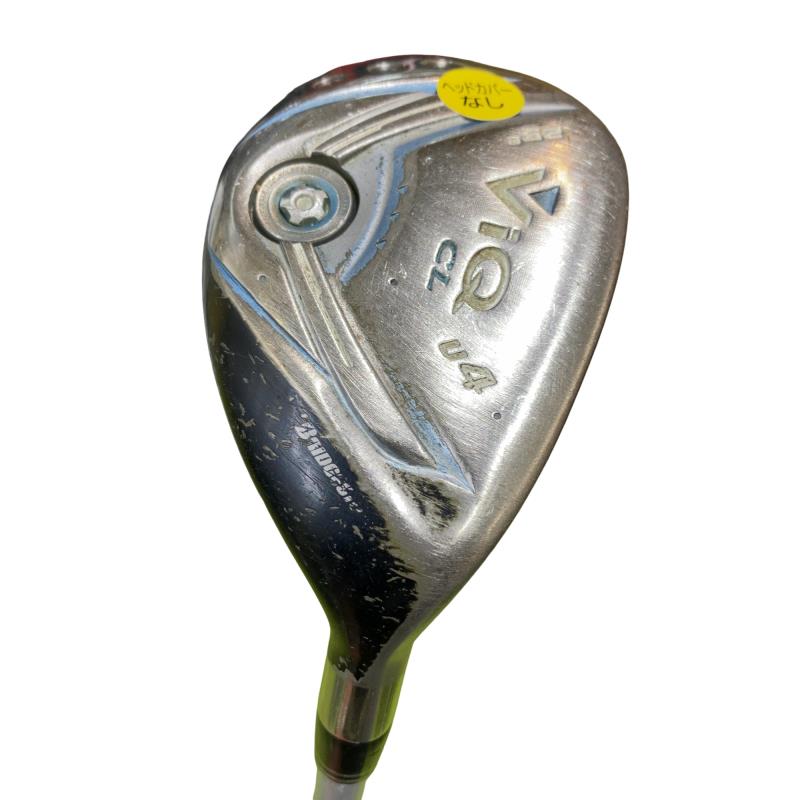 BRIDGESTONE - 【中古】 ブリヂストン TOURSTAGE ViQ CL(2010) U4 (アクアブルー) ユーティリティ UT VT-40u (フレックスL) レディース 女性用 右利き 右用 Dランク ゴルフクラブ