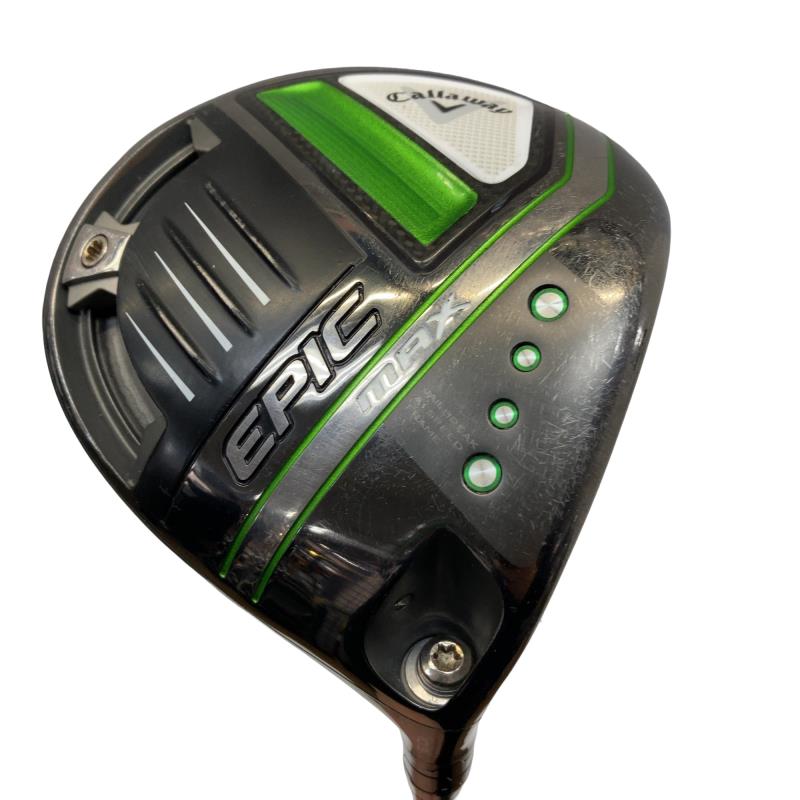 CALLAWAY - 【中古】 キャロウェイ EPIC MAX 10.5° ドライバー DR Diamana 40 for CW(2021 EPIC DR) (フレックスSR) メンズ 男性用 右利き 右用 Cランク ゴルフクラブ