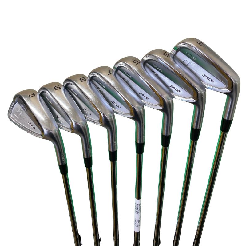 【中古】 ブリヂストン BRIDGESTONE J15CB 8S アイアンセット IR Dynamic Gold (フレックスS) メンズ 男性用 右利き 右用 Dランク ゴルフクラブ