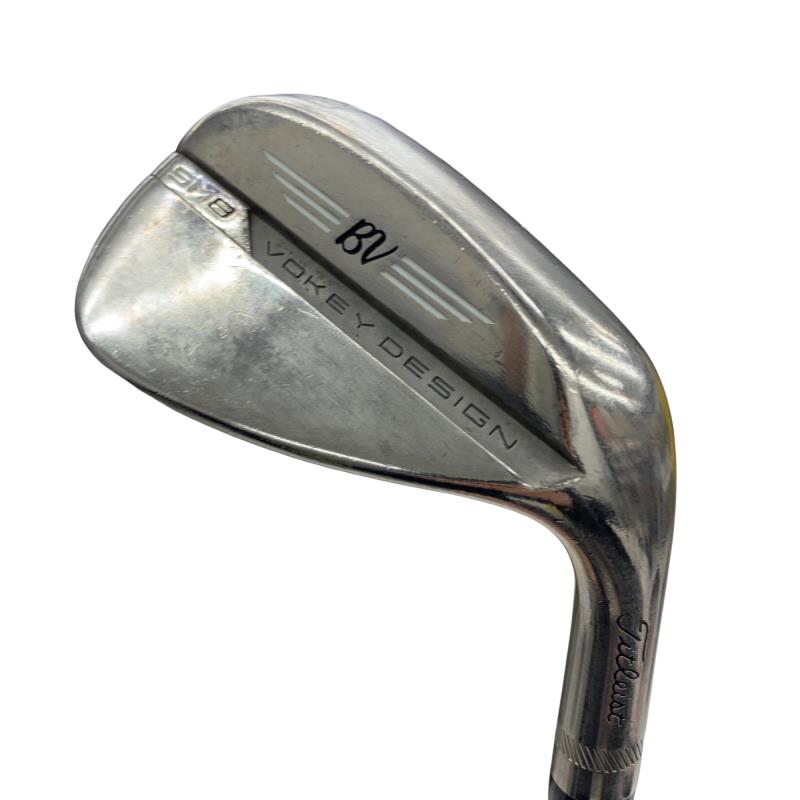 TITLEIST - 【中古】 タイトリスト VOKEY SPIN MILLED SM8 ブラッシュドスチール 50°/12°F ウェッジ WG Dynamic Gold (フレックスS) メンズ 男性用 右利き 右用 Cランク ゴルフクラブ