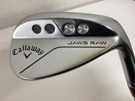 【中古】 キャロウェイ JAWS RAW クロムメッキ 56°/10°S ウェッジ WG リシャフト (フレックスその他) メンズ 男性用 右利き 右用 Cランク ゴルフクラブ