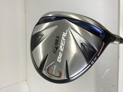 【中古】 本間ゴルフ Be ZEAL 535 5W フェアウェイウッド FW VIZARD for Be ZEAL(535 フェアウェイ) (フレックスSR) メンズ 男性用 右利き 右用 Dランク ゴルフクラブ