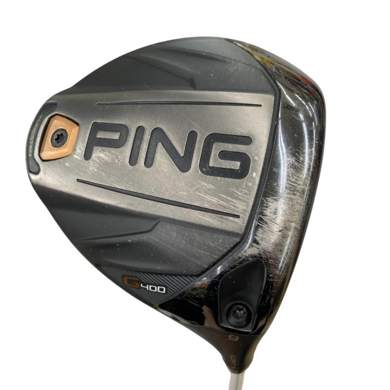 【中古】 ピン G400 9° ドライバー DR ATTAS CoooL 6 (フレックスS) メンズ 男性用 右利き 右用 Dランク ゴルフクラブ