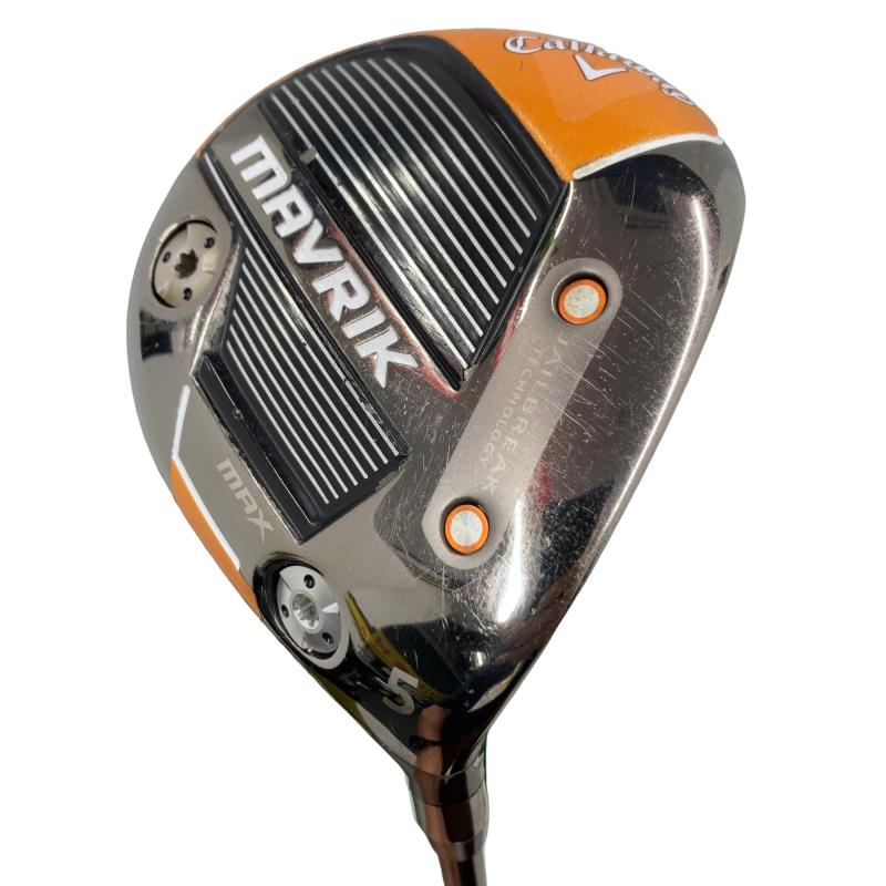 【中古】 キャロウェイ MAVRIK MAX 5W フェアウェイウッド FW リシャフト (フレックスその他) メンズ 男性用 右利き 右用 Cランク ゴルフクラブ