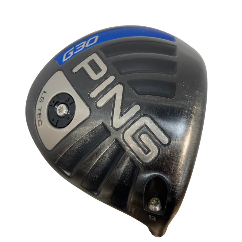 【中古】 ピン G30 LS Tec 9° ドライバー DR ATTAS 6☆ 6 (フレックスS) メンズ 男性用 右利き 右用 Cランク ゴルフクラブ