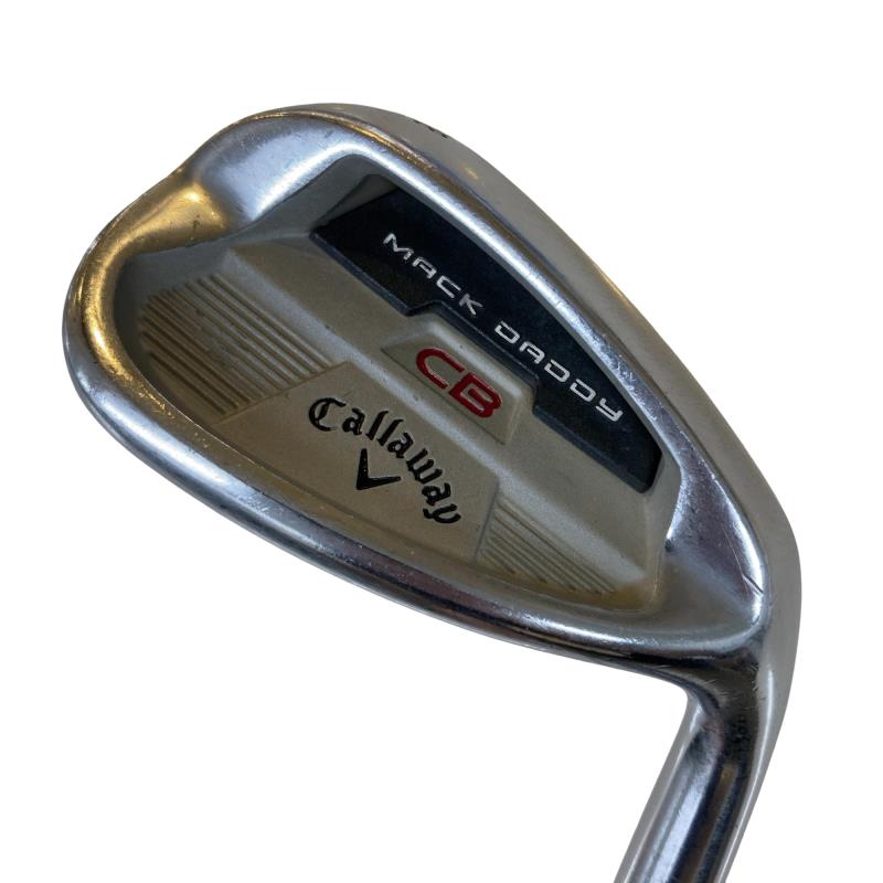 【中古】 キャロウェイ MACK DADDY CB クロムメッキ 58°/12° ウェッジ WG NS PRO 950GH neo (フレックスS) メンズ 男性用 右利き 右用 Cランク ゴルフクラブ
