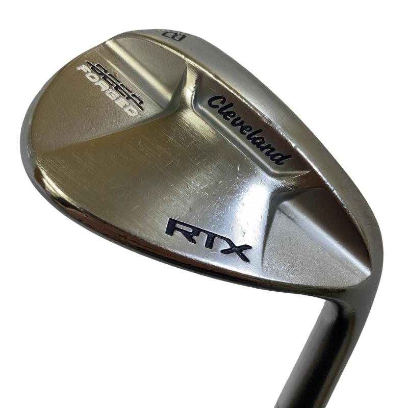 【中古】 クリーブランド Cleveland RTX DEEP FORGED 58°/12° MID ウェッジ WG Dynamic Gold (フレックスS) メンズ 男性用 右利き 右用 Dランク ゴルフクラブ