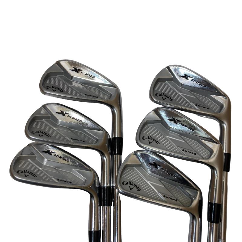 【中古】 キャロウェイ X FORGED STAR 6S アイアンセット IR NS PRO 950GH neo (フレックスS) メンズ 男性用 右利き 右用 Cランク ゴルフクラブ