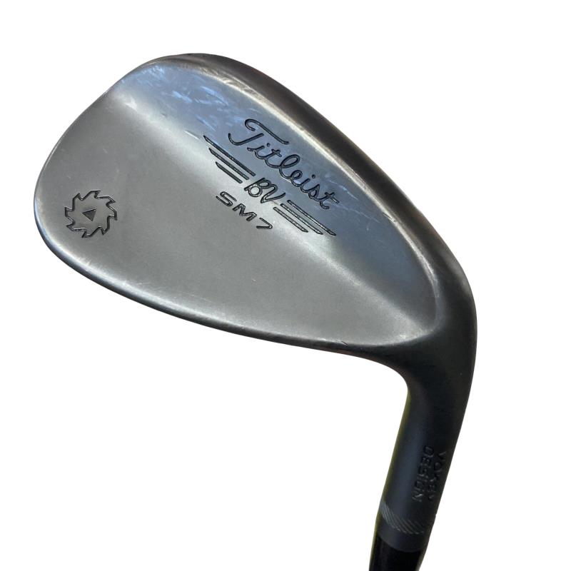 【中古】 タイトリスト VOKEY SPIN MILLED SM7 ジェットブラック 54°/14°F ウェッジ WG Dynamic Gold (フレックスS) メンズ 男性用 右利き 右用 Cランク ゴルフクラブ