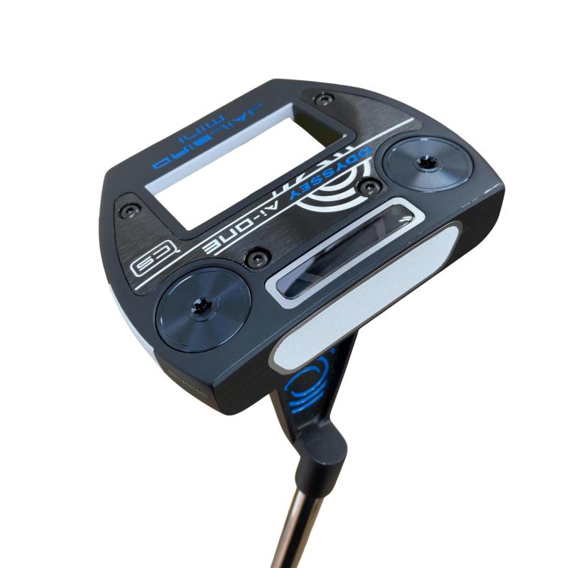 【中古】 オデッセイ Ai-ONE TRI-BEAM JAILBIRD MINI CS 33インチ パター PT STROKE LAB 90 スチール (フレックスその他) メンズ 男性用 右利き 右用 Bランク ゴルフクラブ
