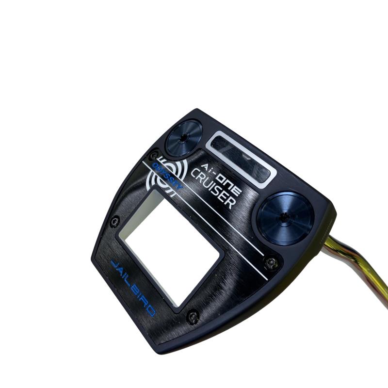 【中古】 オデッセイ Ai-ONE CRUISER JAILBIRD VERSA90 DB 38インチ パター PT STROKE LAB 140 スチール (フレックスその他) メンズ 男性用 右利き 右用 Bランク ゴルフクラブ