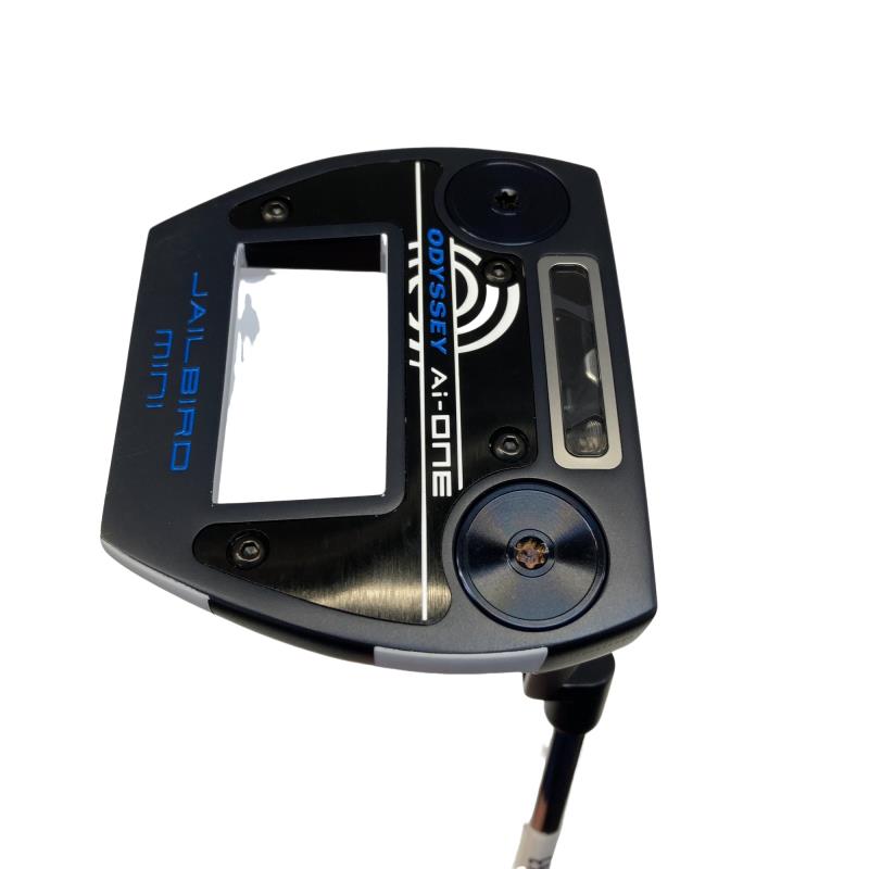 【中古】 オデッセイ Ai-ONE TRI-BEAM JAILBIRD MINI CH 34インチ パター PT STROKE LAB 90 スチール (..