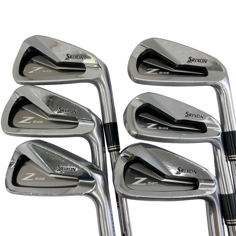 【中古】 ダンロップ SRIXON Z545 6S アイアンセット IR NS PRO 980GH D.S.T (フレックスS) メンズ 男性用 右利き 右用 Cランク ゴルフクラブ