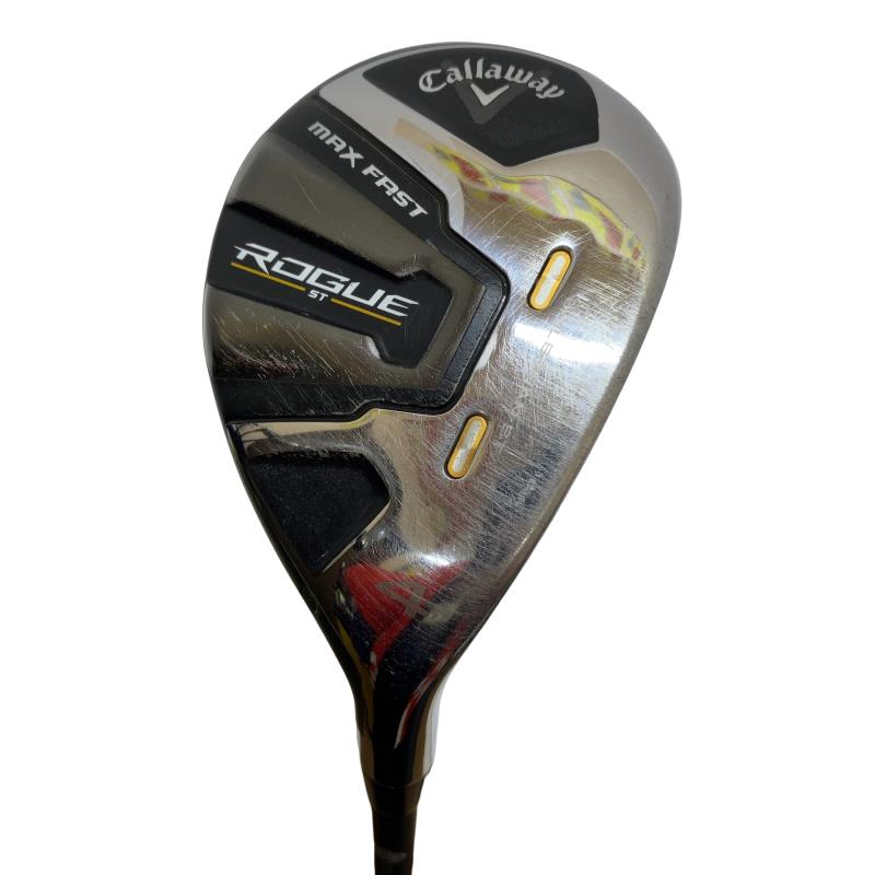 【中古】 キャロウェイ ROGUE ST MAX FAST U4 ユーティリティ UT リシャフト (フレックスその他) メンズ 男性用 右利き 右用 Cランク ゴルフクラブ