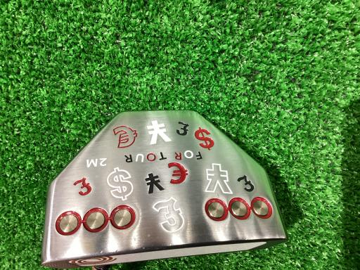 【中古】 オデッセイ MILLED COLLECTION TX #2M$ 34インチ パター PT スチール (フレックスその他) メンズ 男性用 右利き 右用 Cランク ゴルフクラブ