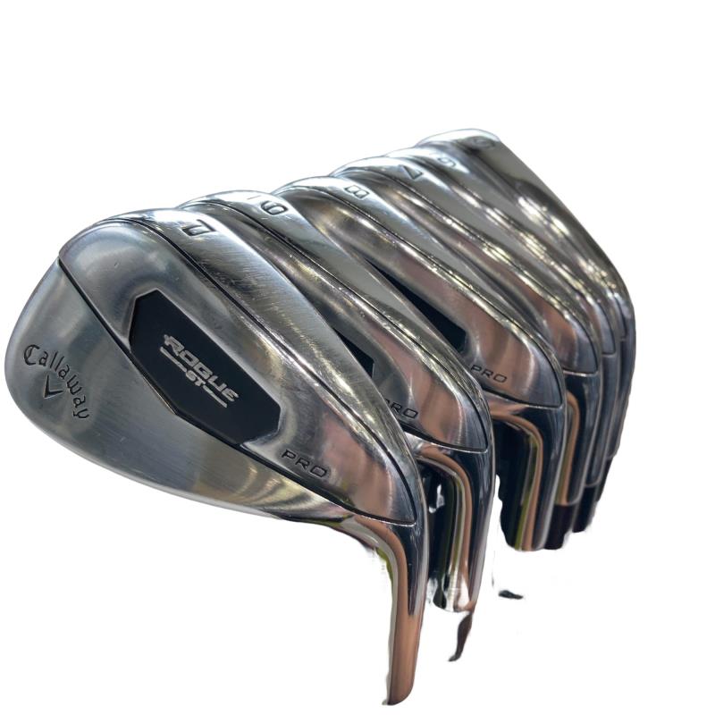 【中古】 キャロウェイ ROGUE ST PRO 6S アイアンセット IR Dynamic Gold 105 (フレックスS) メンズ 男性用 右利き 右用 Cランク ゴルフクラブ