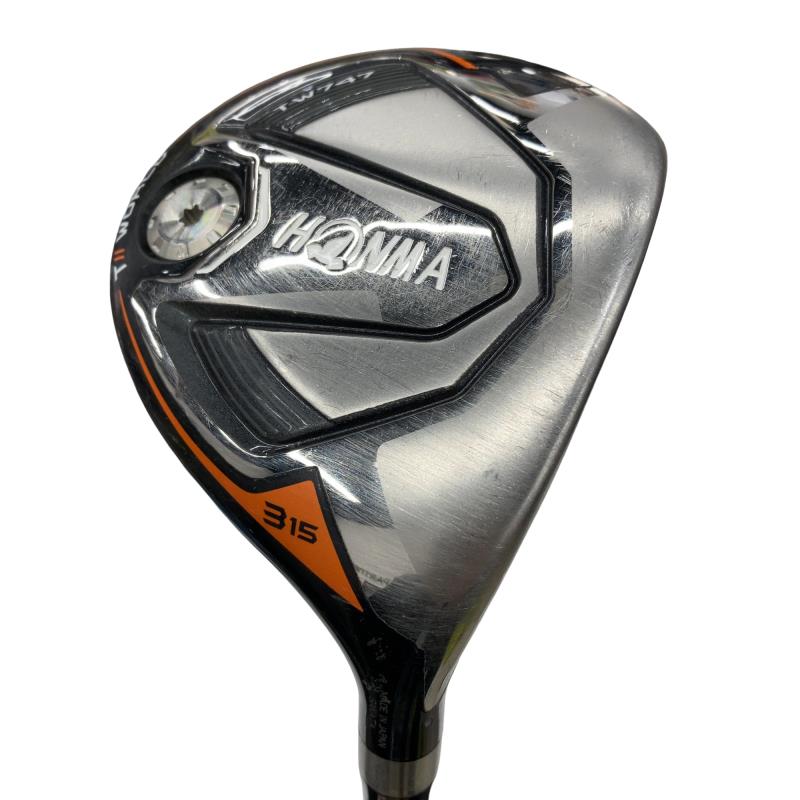 HOMMA Golf - 【中古】 本間ゴルフ TOUR WORLD TW747 3W フェアウェイウッド FW 純正特注シャフト (フレックスS) メンズ 男性用 右利き 右用 Dランク ゴルフクラブ