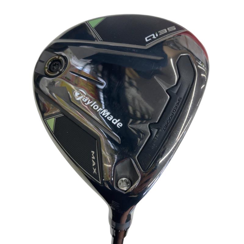 【中古】 テーラーメイド Qi35 MAX 5W フェアウェイウッド FW Diamana BLUE TM50(Qi35 FW) (フレックスS) メンズ 男性用 右利き 右用 Cランク ゴルフクラブ