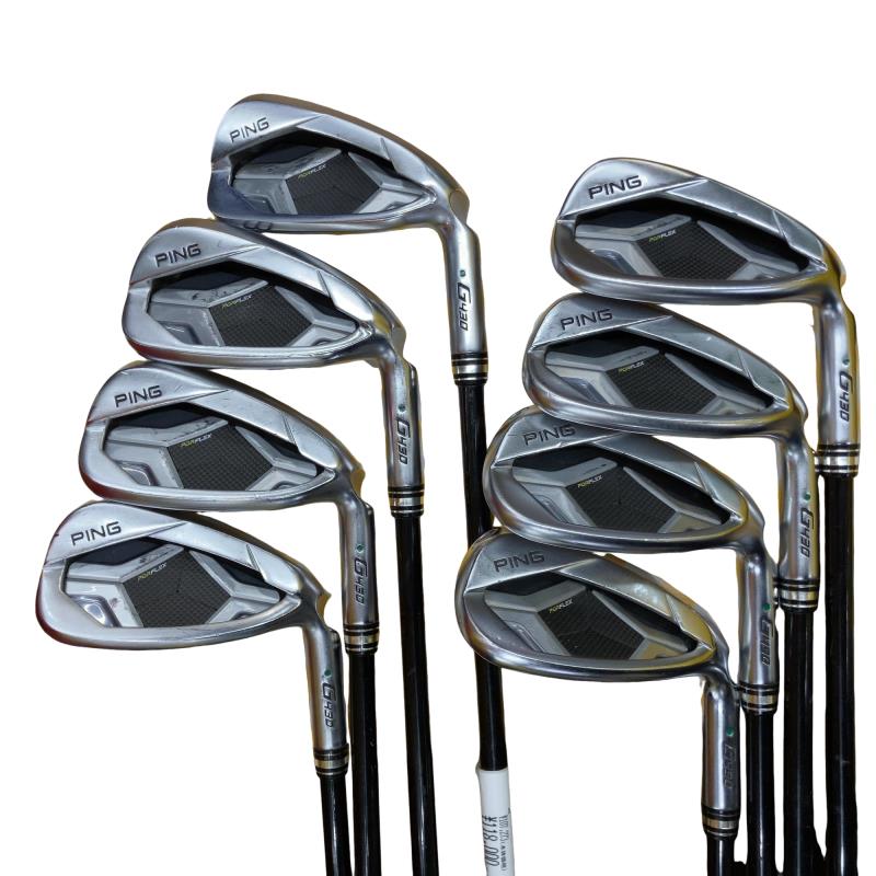 【中古】 ピン G430 9S アイアンセット IR ALTA J CB BLACK(IR) (フレックスSR) メンズ 男性用 右利き 右用 Cランク ゴルフクラブ