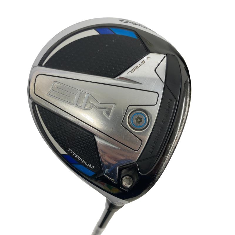 Taylor Made - 【中古】 テーラーメイド SIM 3W フェアウェイウッド FW TENSEI SILVER TM50(FW) (フレックスS) メンズ 男性用 右利き 右用 Cランク ゴルフクラブ
