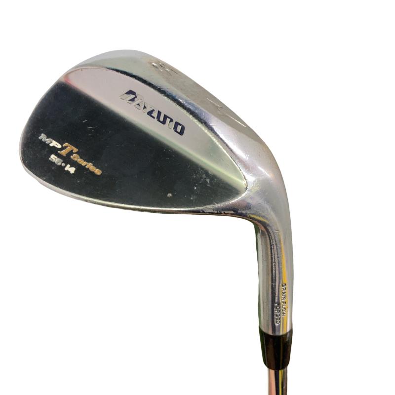 【中古】 ミズノ MP T series CHROME グラインドソール 56-14 USA ウェッジ WG Dynamic Gold (フレッ...