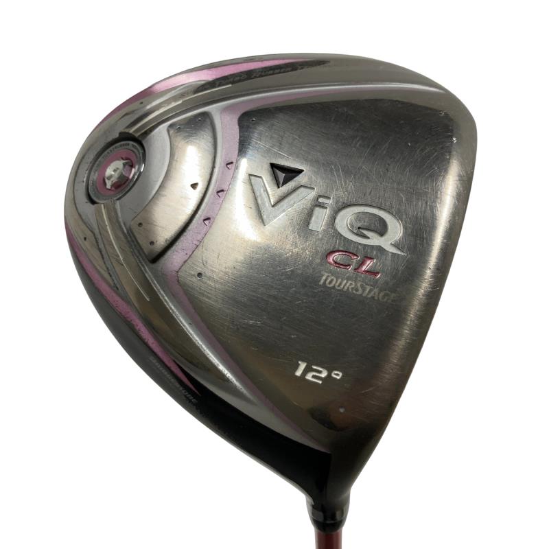 【中古】 ブリヂストン TOURSTAGE ViQ CL(2010) 12°(クリスタルピンク) ドライバー DR Tour AD SL-4 (..