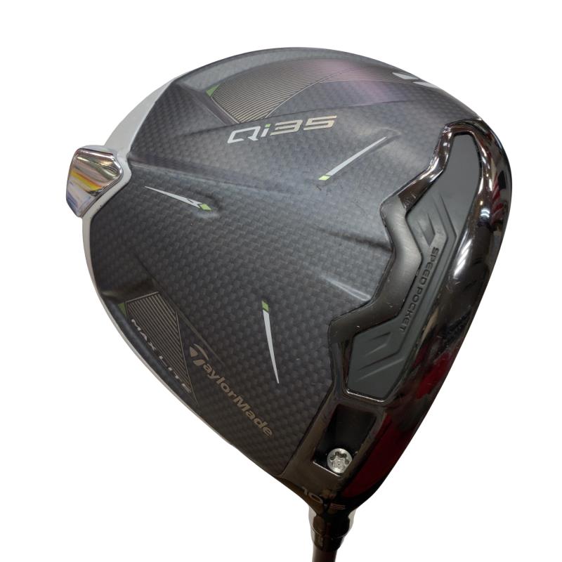 【中古】 テーラーメイド Qi35 MAX LITE 10.5° ドライバー DR AIR SPEEDER TM(Qi35 DR) (フレックスSR) メンズ 男性用 右利き 右用 Cランク ゴルフクラブ