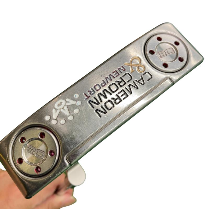 【中古】 タイトリスト SCOTTY CAMERON＆CROWN NEWPORT 33インチ パター PT スチール (フレックスその他) メンズ 男性用 右利き 右用 Cランク ゴルフクラブ