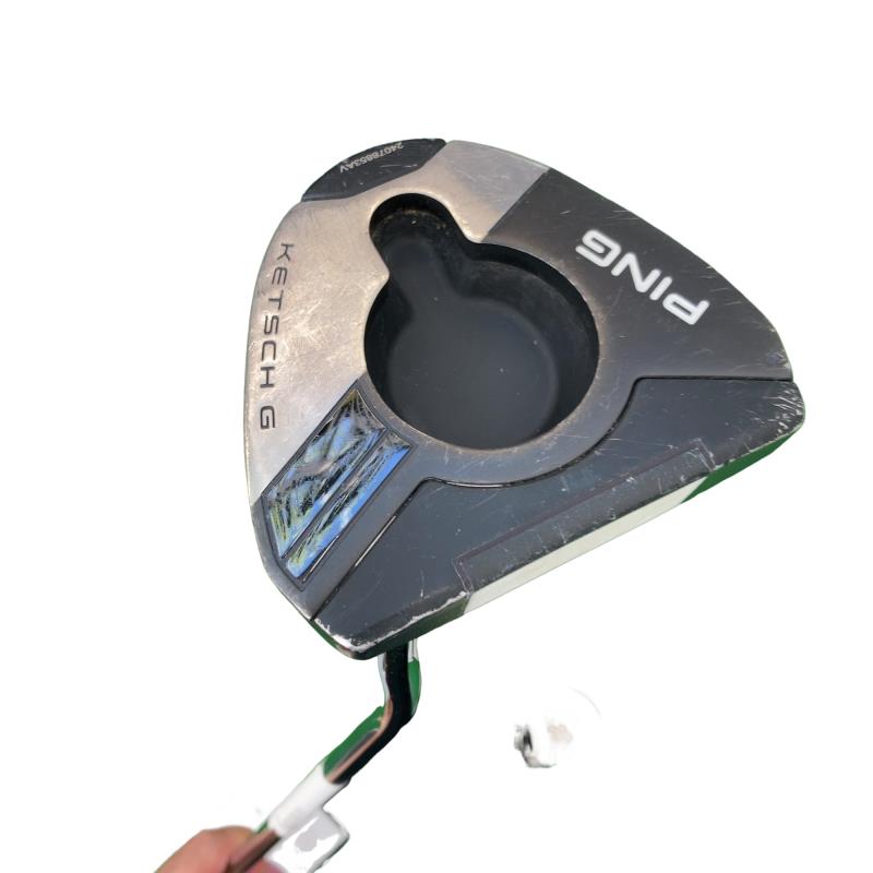 【中古】 ピン PING KETSCH G(2024) 34インチ パター PT スチール (フレックスその他) メンズ 男性用 右利き 右用 Cランク ゴルフクラブ