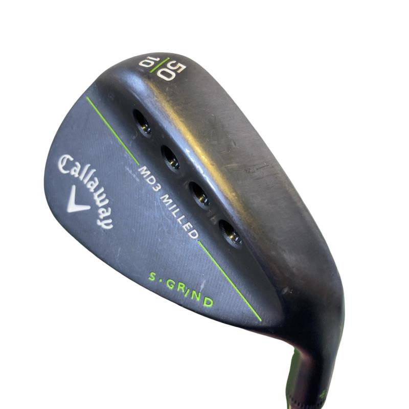 【中古】 キャロウェイ MD 3 マットブラック 50°/10°S ウェッジ WG NS PRO MODUS3 TOUR120 (フレックスS) メンズ 男性用 右利き 右用 Cランク ゴルフクラブ