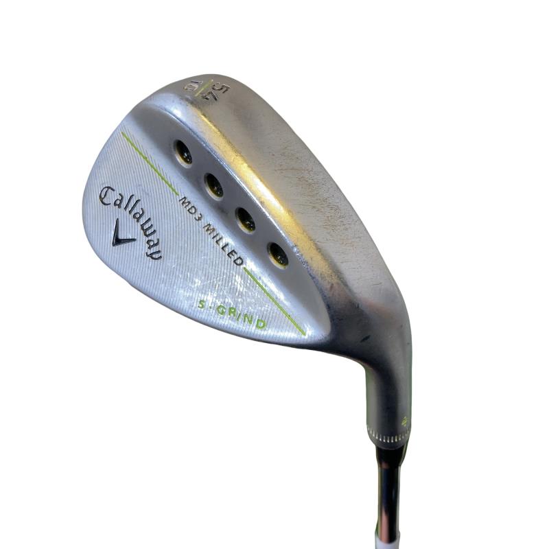 【中古】 キャロウェイ MD 3 クロムメッキ 54°/10°S ウェッジ WG NS PRO MODUS3 TOUR120 (フレックスS) メンズ 男性用 右利き 右用 Cランク ゴルフクラブ