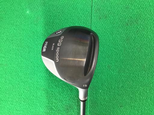 PRGR - 【中古】 プロギア egg spoon BLACK 15° フェアウェイウッド FW Diamana FOR PRGR(2021 FW) (フレックスS) メンズ 男性用 右利き 右用 Cランク ゴルフクラブ