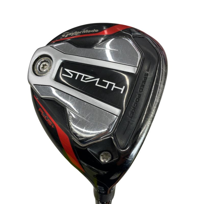 Taylor Made - 【中古】 テーラーメイド STEALTH PLUS+ 5W フェアウェイウッド FW リシャフト (フレックスその他) メンズ 男性用 右利き 右用 Cランク ゴルフクラブ