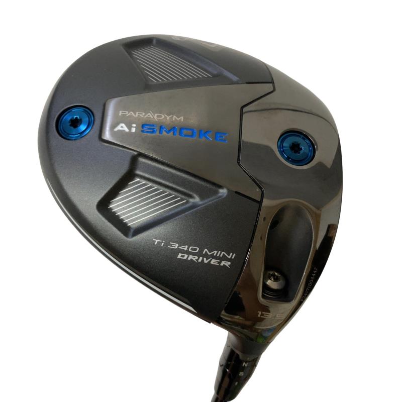 【中古】 キャロウェイ PARADYM Ai SMOKE Ti 340 MINI 13.5° ドライバー DR TENSEI 60 for CW(Ai SMOKE DR) (フレックスS) メンズ 男性用 右利き 右用 Bランク ゴルフクラブ