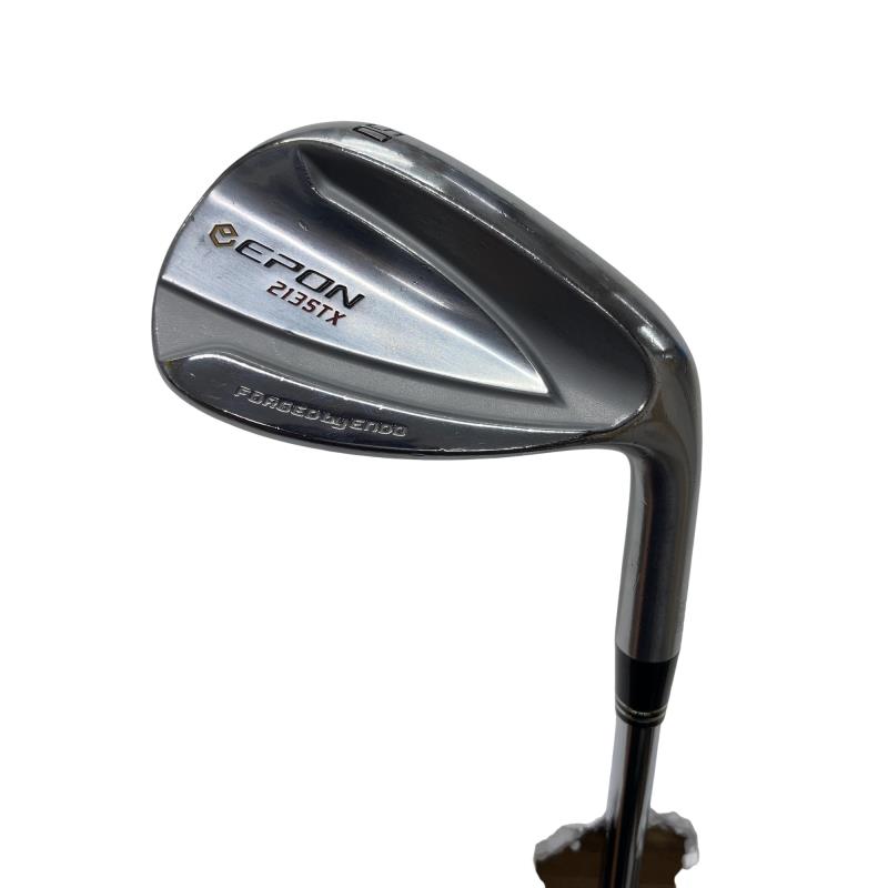 【中古】 エポンゴルフ株式会社 EPON 213STX(メッキ) 50° ウェッジ WG 純正特注シャフト (フレックスR) メンズ 男性用 右利き 右用 Cランク ゴルフクラブ