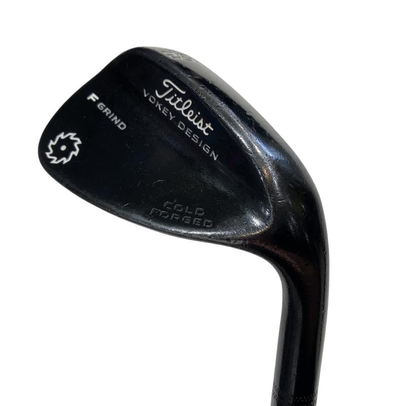 【中古】 タイトリスト VOKEY COLD FORGED(2015) ブラック 52°/10°F ウェッジ WG Dynamic Gold (フレックスS) メンズ 男性用 右利き 右用 Cランク ゴルフクラブ