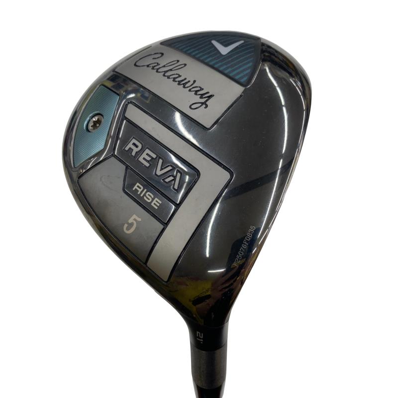 【中古】 キャロウェイ REVA RISE 5W レディース フェアウェイウッド FW ELDIO 40 for CW(REVA FW) (フレックスL) レディース 女性用 右利き 右用 Cランク ゴルフクラブ