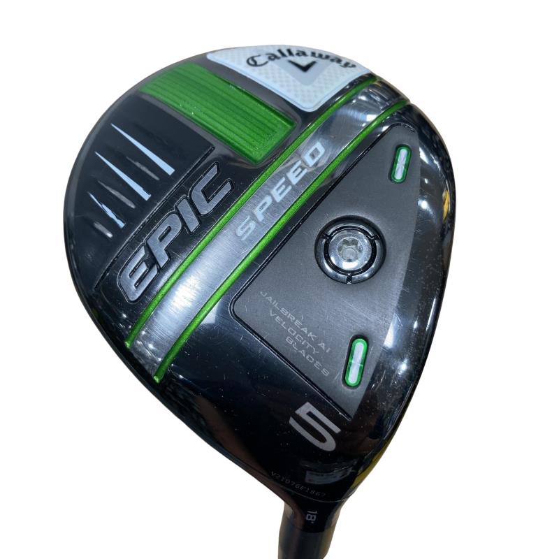【中古】 キャロウェイ EPIC SPEED 5W フェアウェイウッド FW Diamana 50 for CW(2021 EPIC FW) (フレックスR) メンズ 男性用 右利き 右用 Cランク ゴルフクラブ