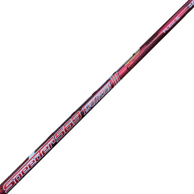  プロギアスリーブ付き(RS JUST22系) フジクラドライバー用 シャフト Speeder 569 EVOLUTION III (フレックスS)Bランク ゴルフクラブ