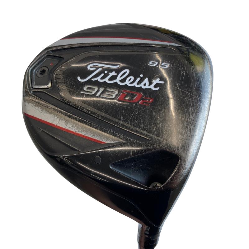 【中古】 タイトリスト 913 D2 9.5° ドライバー DR リシャフト (フレックスその他) メンズ 男性用 右利き 右用 Cランク ゴルフクラブ