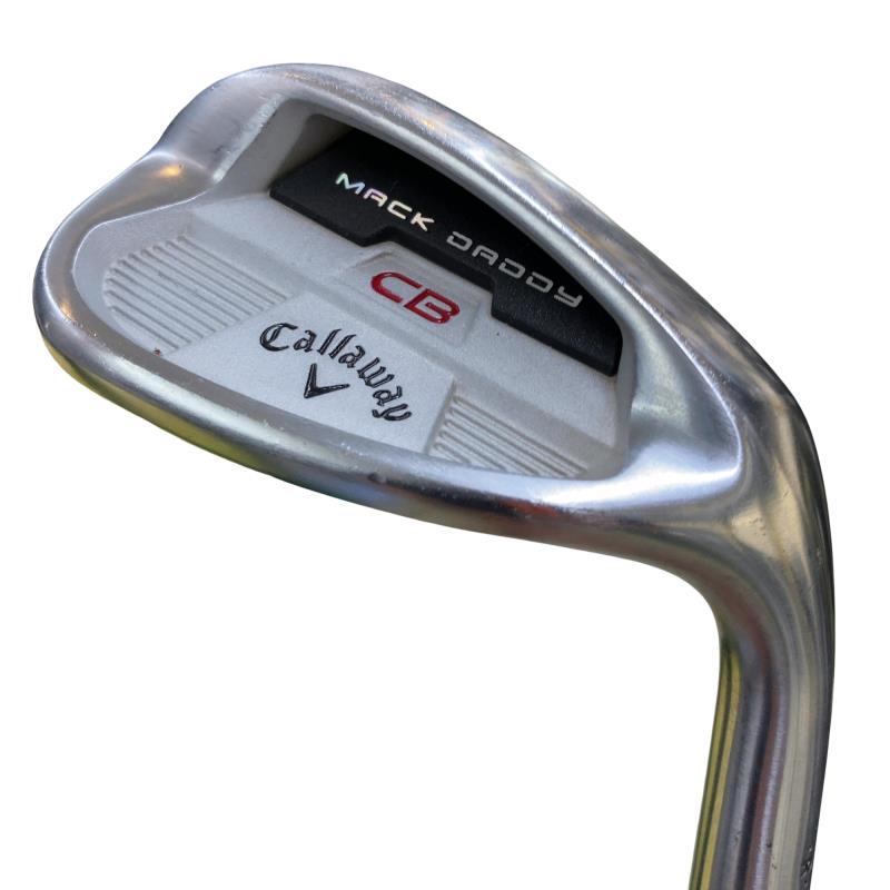 【中古】 キャロウェイ MACK DADDY CB クロムメッキ 60°/12° ウェッジ WG NS PRO 950GH neo (フレックスS) メンズ 男性用 右利き 右用 Cランク ゴルフクラブ