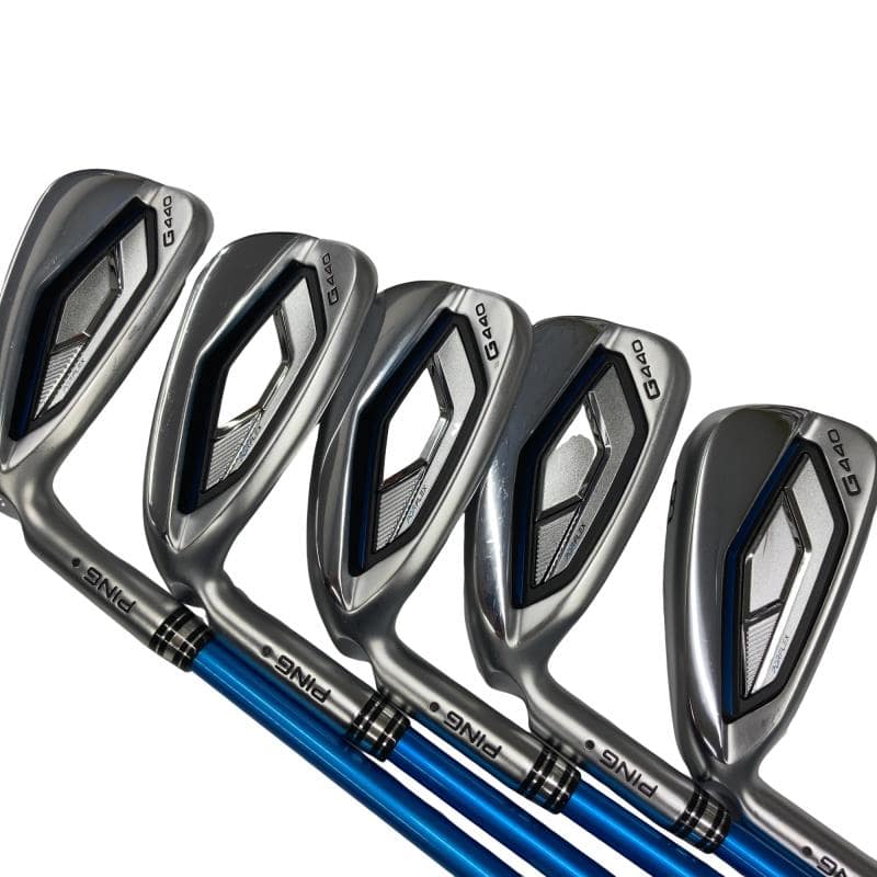 【中古】 ピン G440 5S レフティ アイアンセット IR ALTA J CB BLUE(IR) (フレックスSR) メンズ 男性用 左利き レフティ 左用 Cランク ゴルフクラブ