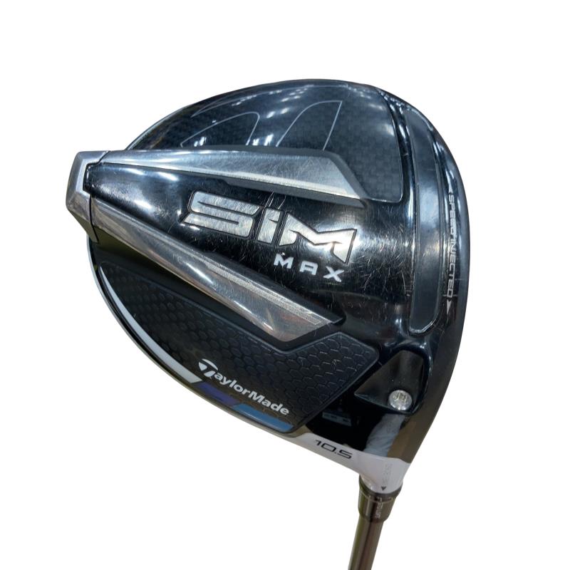 【中古】 テーラーメイド SIM MAX 10.5° ドライバー DR TENSEI BLUE TM50(DR) (フレックスSR) メンズ 男性用 右利き 右用 Cランク ゴルフクラブ